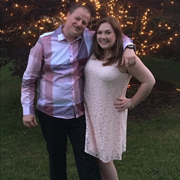 Light pale pink dress - Picture 3 of 4